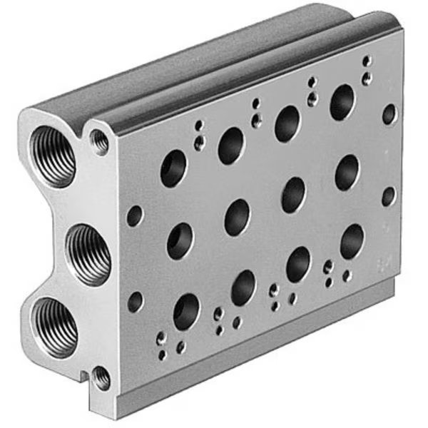 Manifold Block PRS-ME-1/8-7, Festo, Mfr#: PRS-ME-1/8-7